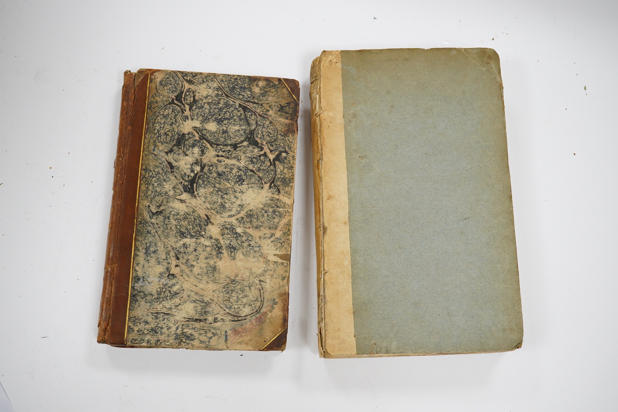 Marshall, William - The Management of Landed Estates....folded plan, engraved text illus.; original boards, uncut. 1806; [Marshall, William] A Review of the Landscape, a Didactic Poem: also of An Essay on the Picturesque